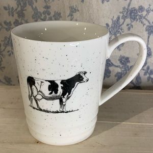 Grace Fine Ceramic Speckled Cow Mug